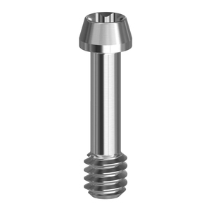 Biocompatible Titanium Dental Prosthetic Screw