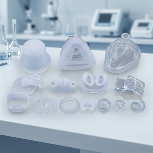Custom OEM ODM Medical Grade Platinum Cured LSR Silicone Parts ISO13485 Biocompatible