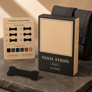 Custom Elastic Nasal Breathing Strip