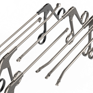 CANWELL Arthroscopy Basket Forceps Curved Straight Basket Punches Knee Shoulder Graspers Up-Biting