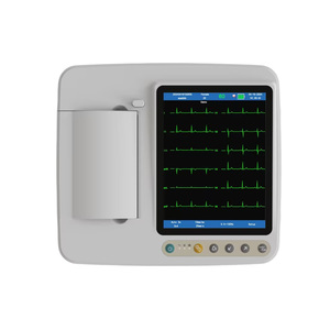 Portable 12 Lead 6 Channel ECG Machine